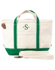 Custom Embroidered Crossbody Classic Boat Tote with Monogram