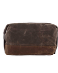 Personalized Waxed Canvas Dopp Kit