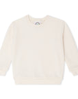 kids cream sweatshirt on a white background