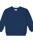 kids Navy blue sweatshirt on a white background