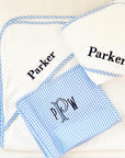 Classic Check Hooded Baby Towel