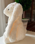 plush cream bunny