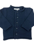 Classic Rollneck Button Cardigan