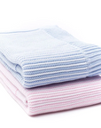 Classic Stripes Knit Baby Blanket