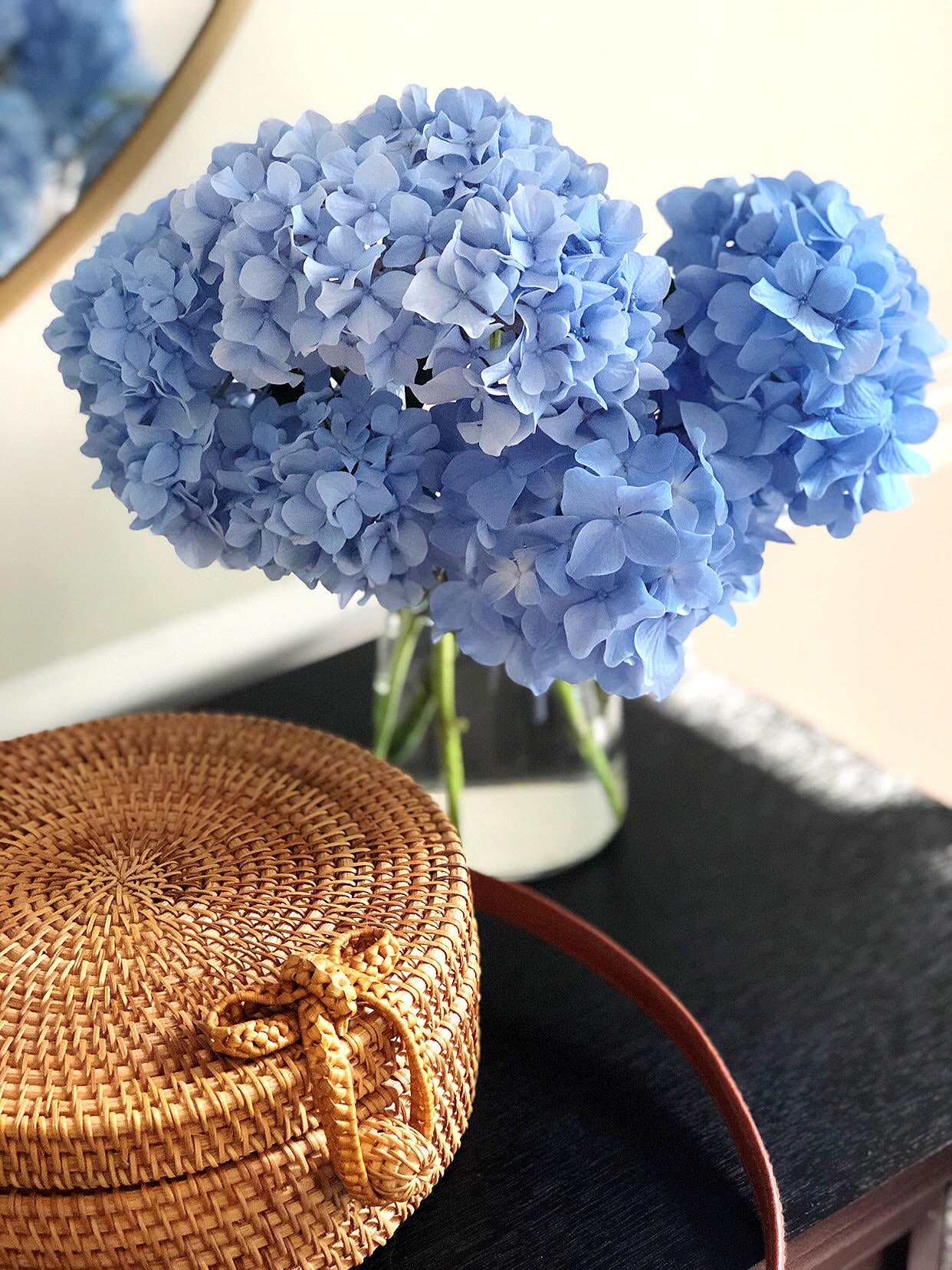 Preppy straw handbags for summer