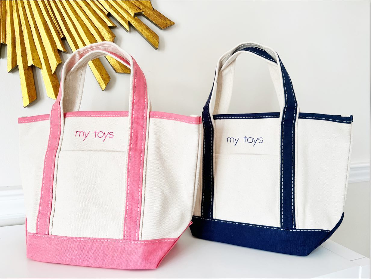 small tote for children's toys