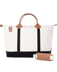 Monogrammed Canvas Weekender Bag