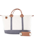 Monogrammed Canvas Weekender Bag
