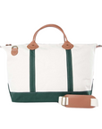 Monogrammed Canvas Weekender Bag