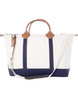 Monogrammed Canvas Weekender Bag