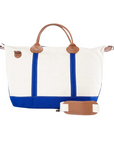 Monogrammed Canvas Weekender Bag
