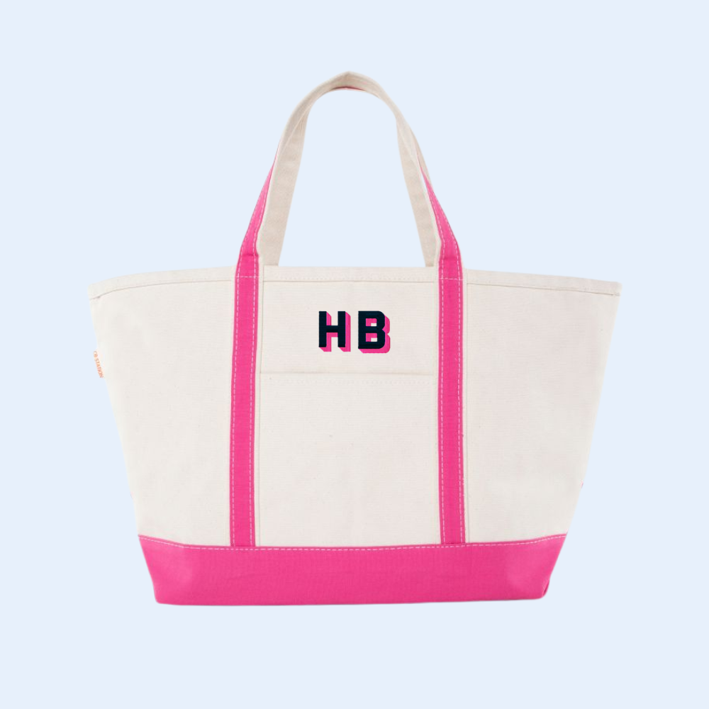 Custom Embroidered Canvas Tote Bags