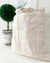 Green Trim Custom Canvas Tote Bag