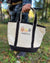 Children's Canvas Halloween Tote Bag with Embroidered Name