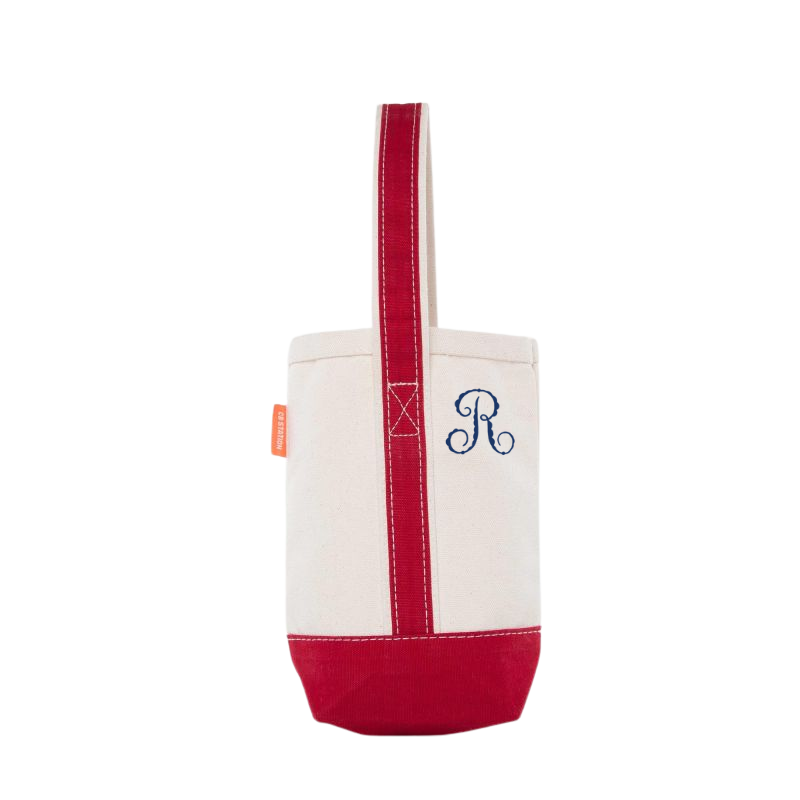 Personalized Two Bottle Wine Tote