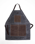 Waxed Canvas Apron Personalized for Him