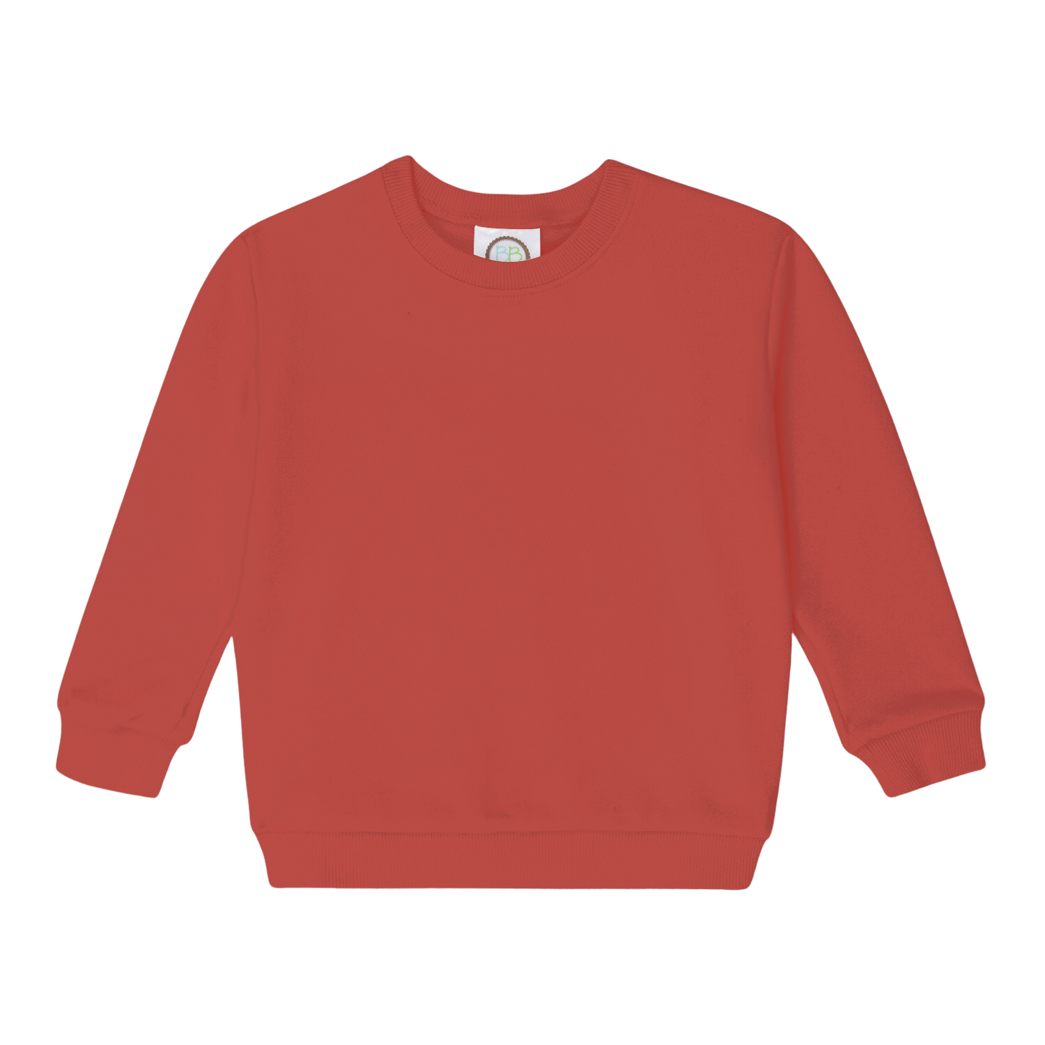 kids Red sweatshirt on a white background