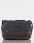 The Waxed Canvas Dopp Kit